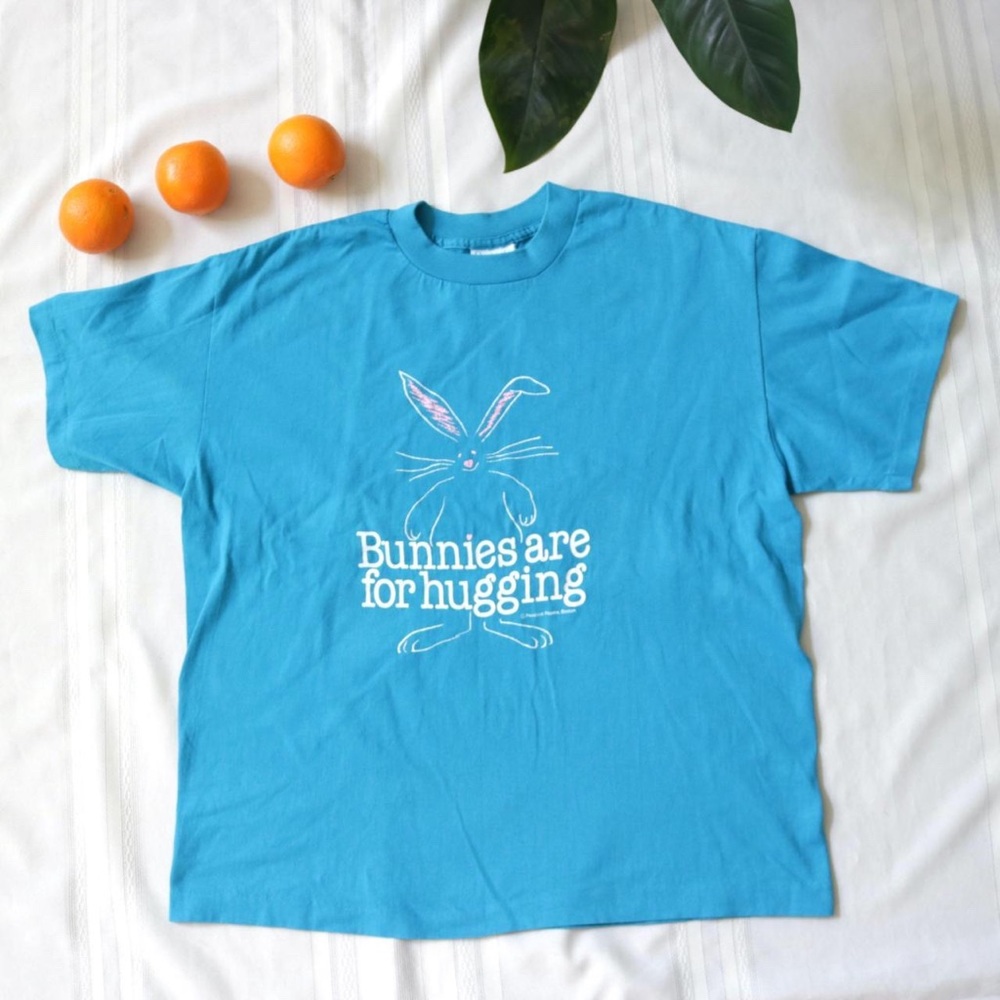 Vintage Bunnies are for hugging shirt